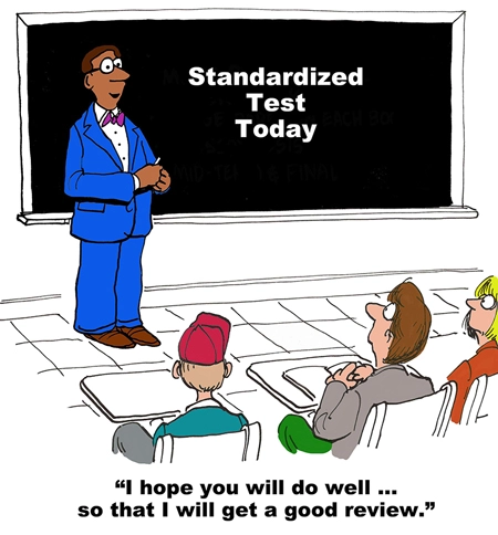 Standardized Test Cartoon